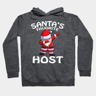 Santas Favorite Host Christmas Hoodie